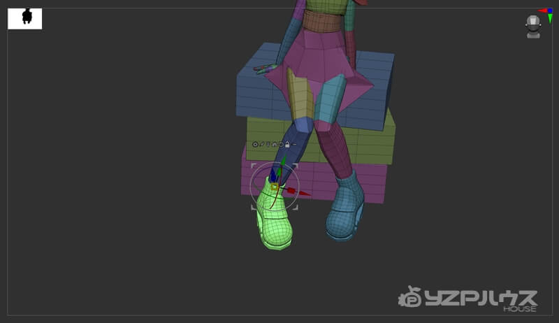 初心者がはじめるzbrush キャラクターのポージングと各部パーツの仕上げ Yzpハウス